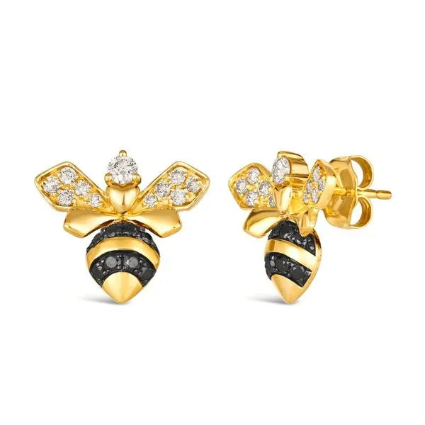 Le Vian Earrings in 14K Honey Gold featuring Nude Diamonds.