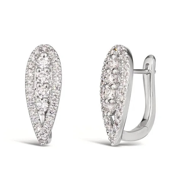 Le Vian Earrings featuring Diamonds. These earrings offer total weight 0.75 ctw.