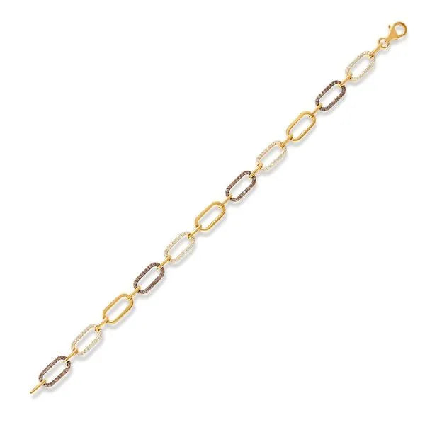 Le Vian Bracelet featuring Chocolate Diamonds, Nude Diamonds. This piece offers total weight 0.62 ct.