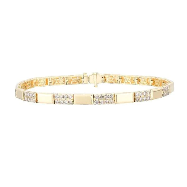 Le Vian Bracelet featuring Nude Diamonds. This piece offers total weight 1.75 ct.
