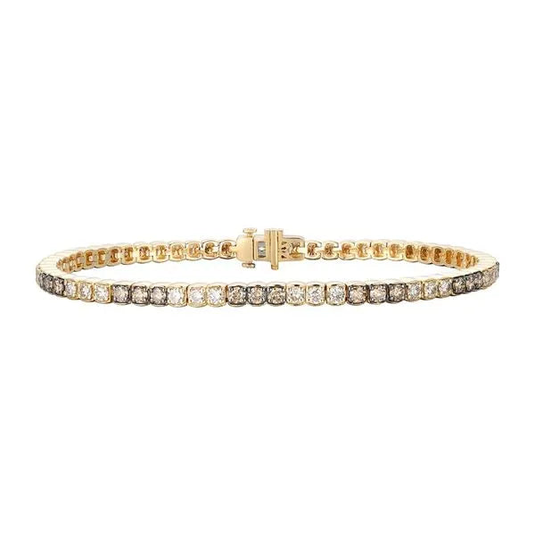 Le Vian Bracelet featuring Chocolate Diamonds, Nude Diamonds. This piece offers total weight 1.75 ct.
