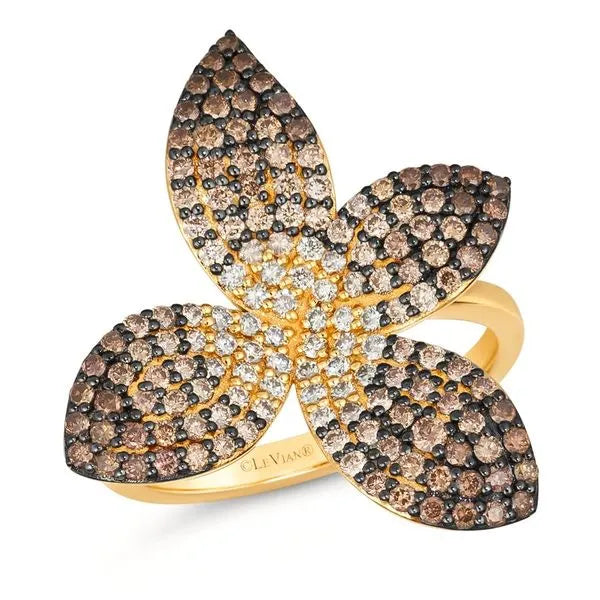 Le Vian Necklace in Yellow Gold featuring Chocolate Diamonds, Chocolate Ombré Diamonds.