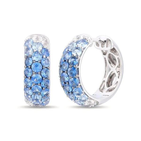 Le Vian Earrings featuring Sapphire. These earrings offer total weight 2.38 ctw.
