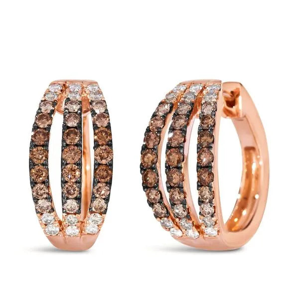 Le Vian Earrings featuring Diamonds. These earrings offer total weight 1.50 ctw.
