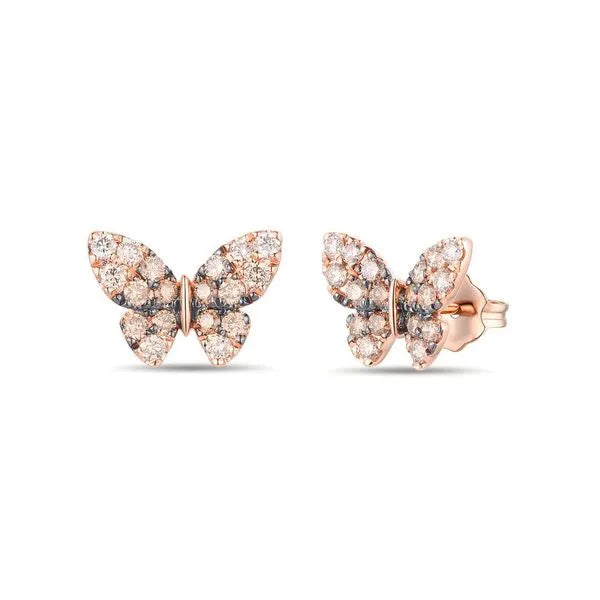 Le Vian Earrings featuring Diamonds. These earrings offer total weight 0.62 ctw.