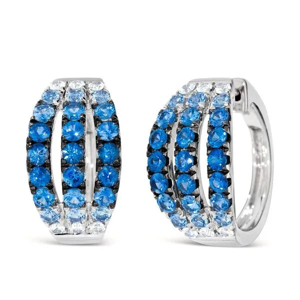 Le Vian Earrings featuring Sapphire. These earrings offer total weight 3.00 ctw.
