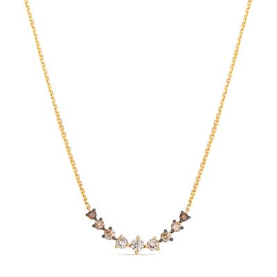 Le Vian 14k Honey Gold Chocolate Diamond Necklace TTZB 12
