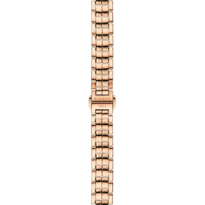 Tissot Flamingo Rose Gold PVD Mother of Pearl White Dial 30mm