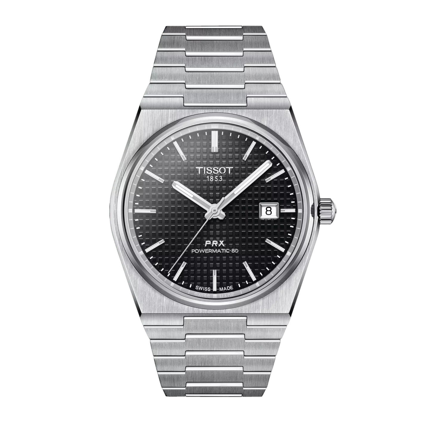 Tissot 80 PRX Sapphire Crystal Black Dial Automatic Watch 40mm