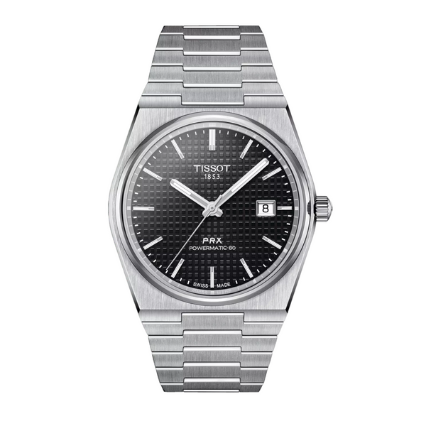 Tissot 80 PRX Sapphire Crystal Black Dial 40mm – Marc Robinson