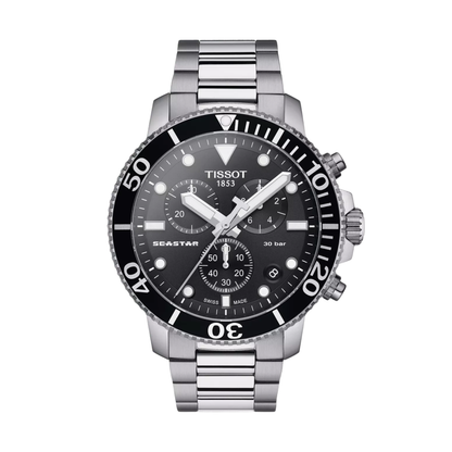 Tissot Seastar 1000 Stainless Steel Chronograph 45.5 mm