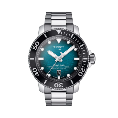 Tissot Seastar 2000 Professional Stainless Steel Automatic Watch 46 mm