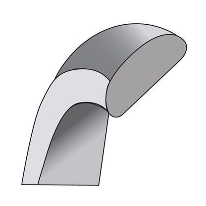 14K White Gold 10mm European Comfort Fit Band, Size 12.5 - Image 4