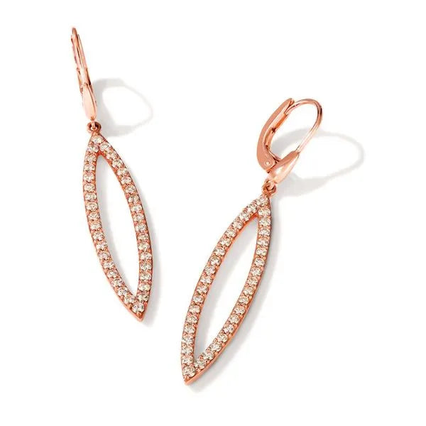 Le Vian Earrings featuring Nude Diamonds. These earrings offer total weight 1.75 ctw.