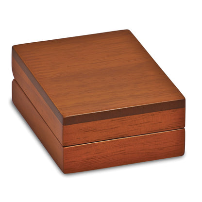 14k White Gold Diamond Round Hoop w/Safety Clasp Earrings - View 6