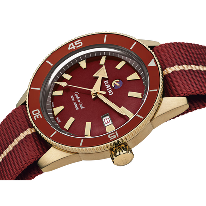 Rado Captain Cook Red Bronze Ceramic Automatic Watch 42 mm
