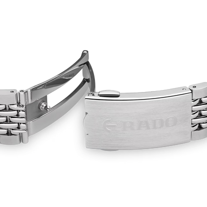 Rado Captain Cook Blue Ceramic Stainless Steel Automatic Watch 42 mm