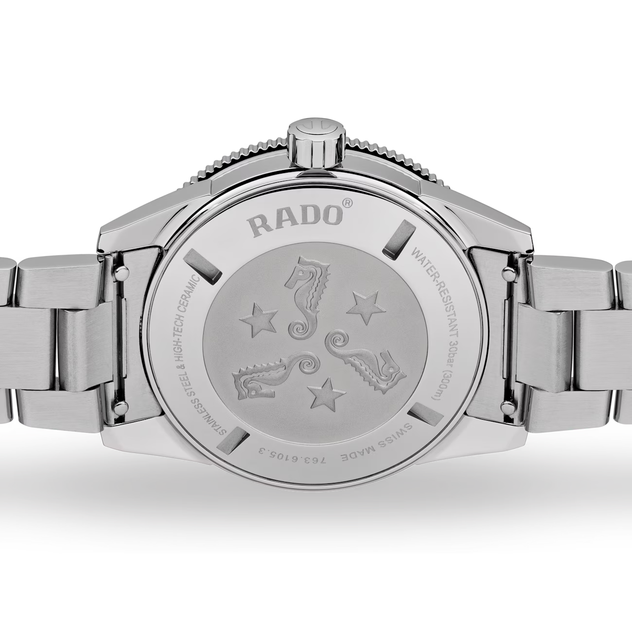 Rado Captain Cook Blue Stainless Steel Ceramic Automatic Watch 42 mm