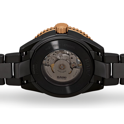 Rado Captain Cook Black Ceramic Titanium Automatic Watch 43 mm