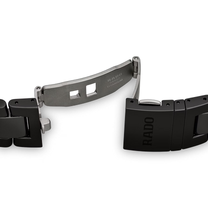 Rado Captain Cook Black Ceramic Titanium Automatic Watch 43 mm