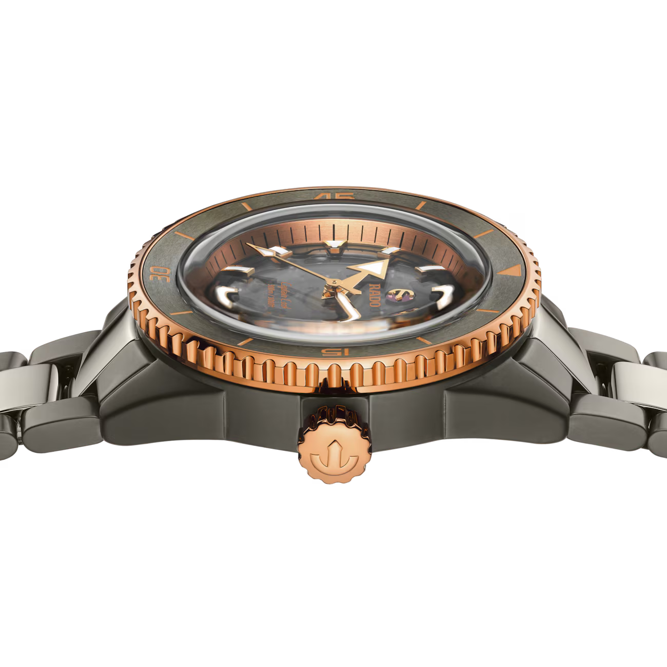 Rado Captain Cook Black Skeleton Ceramic Titanium Automatic Watch 43 mm