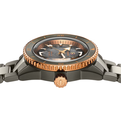 Rado Captain Cook Black Skeleton Ceramic Titanium Automatic Watch 43 mm