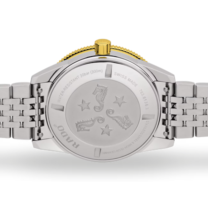 Rado Captain Cook Black Stainless Steel Ceramic Automatic Watch 42 mm