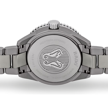 Rado Captain Cook Blue Ceramic Titanium Automatic Watch 43 mm