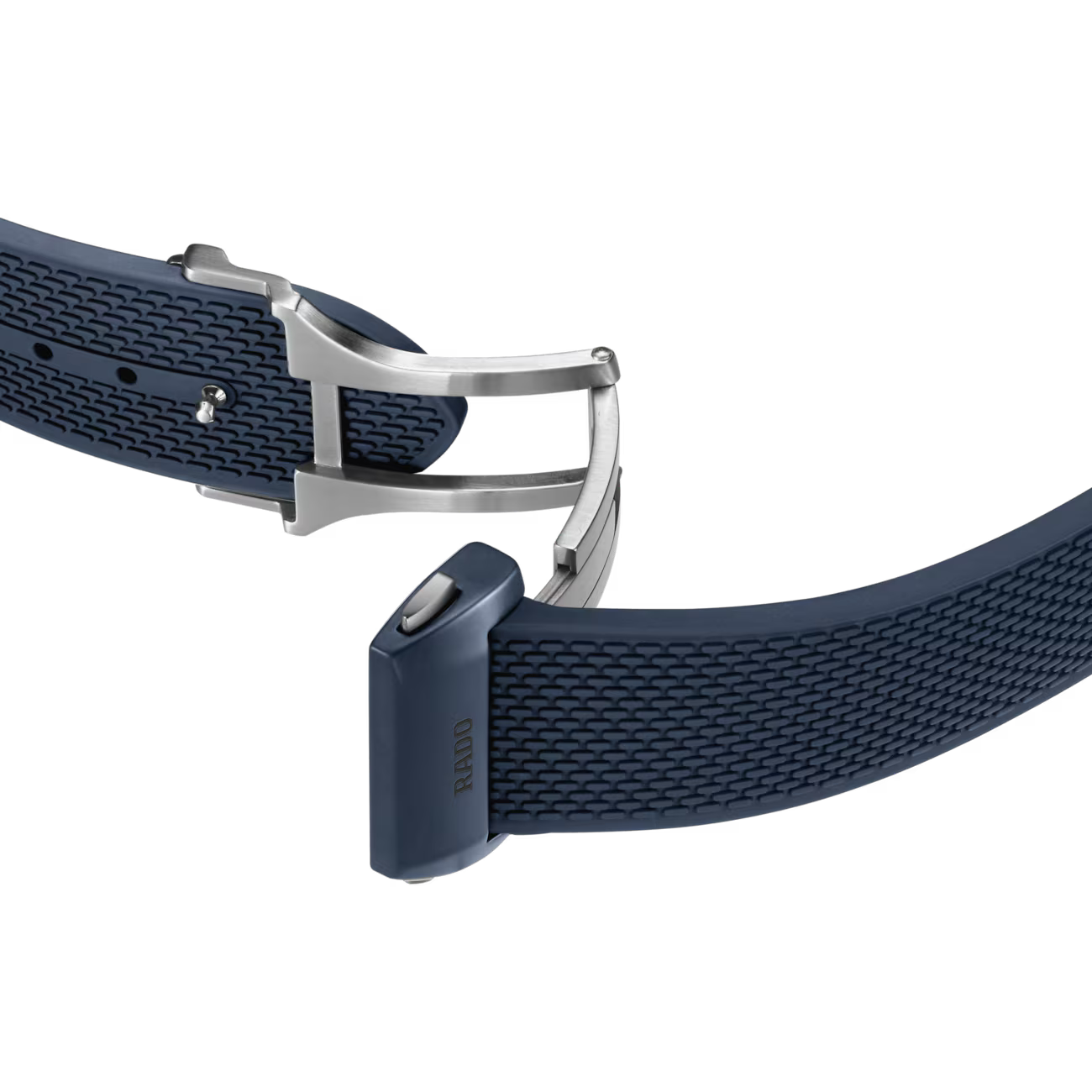 Rado Captain Cook Navy Blue Ceramic Skeleton Automatic Watch 43 mm