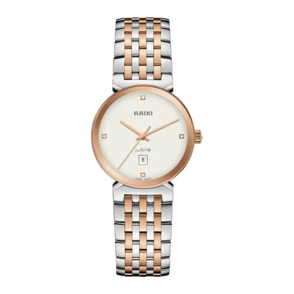 Rado Florence Classic 30mm Black Dial Stainless Steel Quartz Watch – Timeless Dress Style