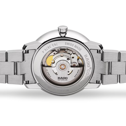 Rado Coupole Classic White Stainless Steel Automatic Watch 41 mm