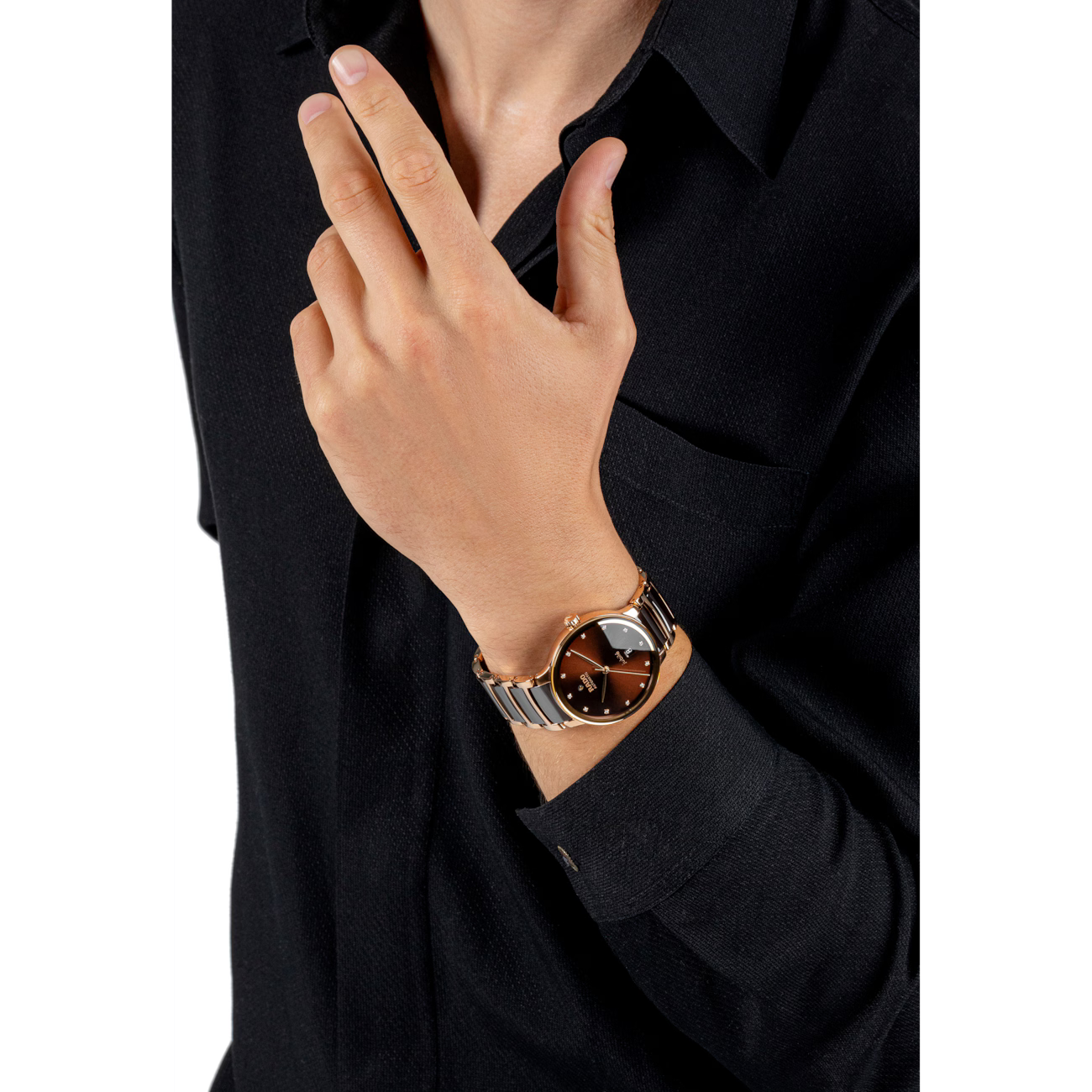 Rado Centrix Automatic Diamond Stainless Steel Men’s Watch 39.5mm