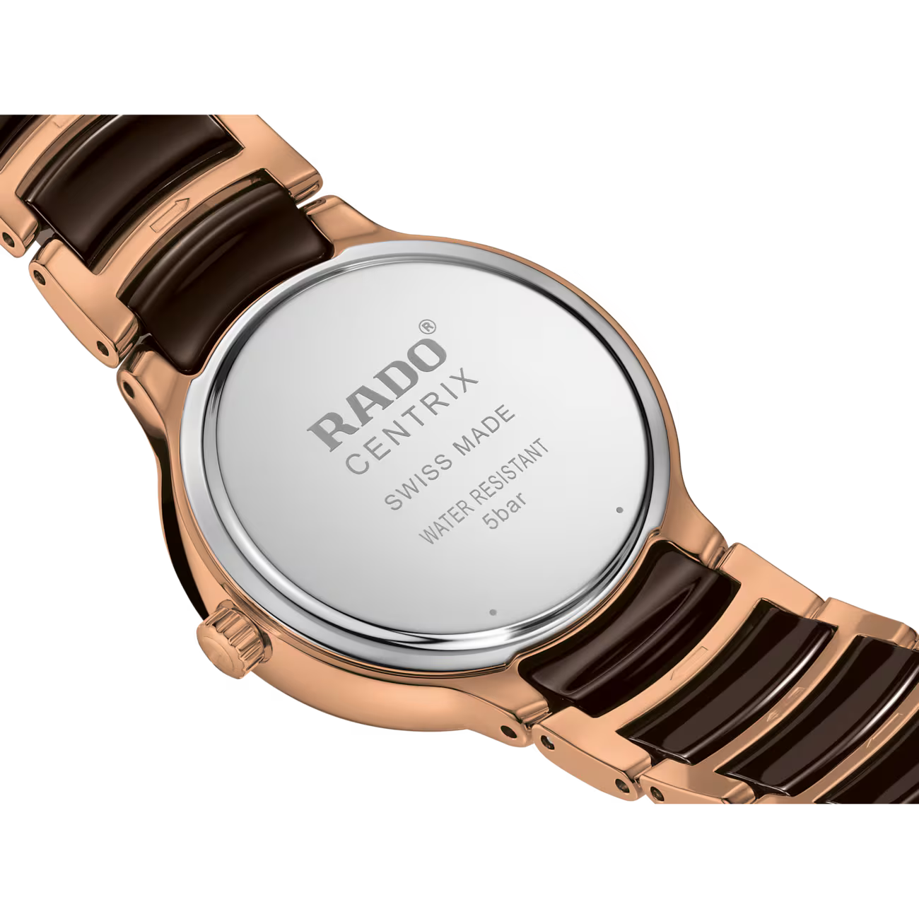 Rado Centrix Two-Tone Diamond Stainless Steel Watch 30.5 mm