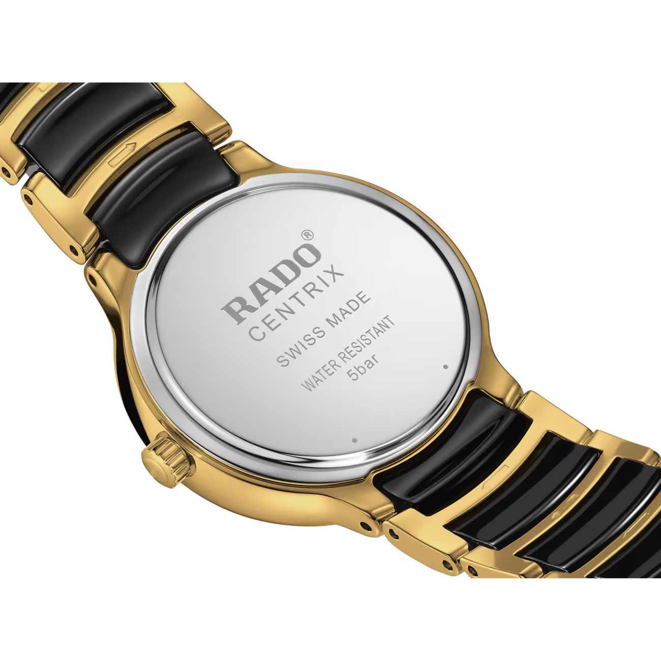 Rado Centrix Diamond Black Ceramic Watch 30.5 mm