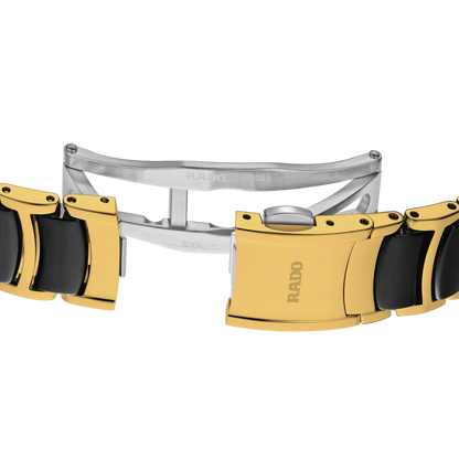 Rado Centrix Diamond Black Ceramic Watch 30.5 mm