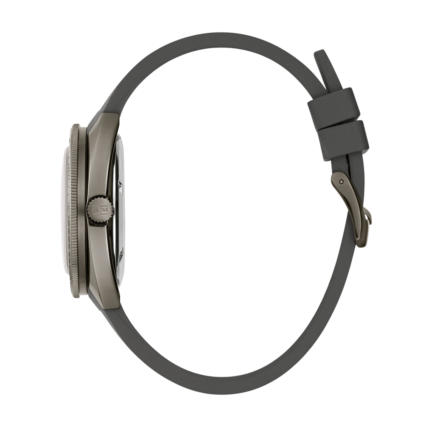 Bulova Oceanographer GMT Gray Stainless Steel White Dial Automatic Watch 41 mm