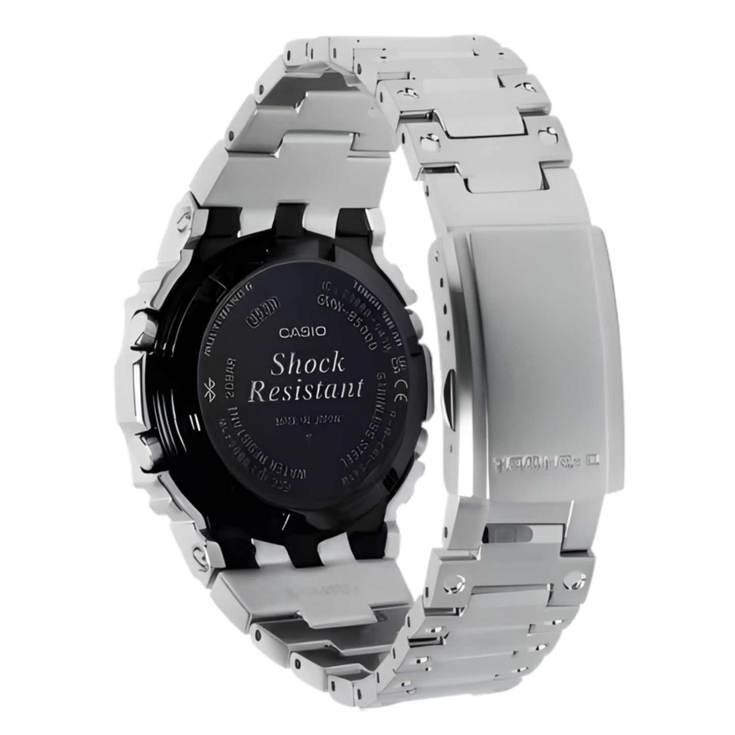 G-SHOCK Full Metal 5000 Green Display Stainless Steel Watch 49.3 mm