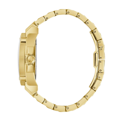 Bulova Icon Gold-Tone Stainless Steel Silver-tone Dial Watch 40 mm