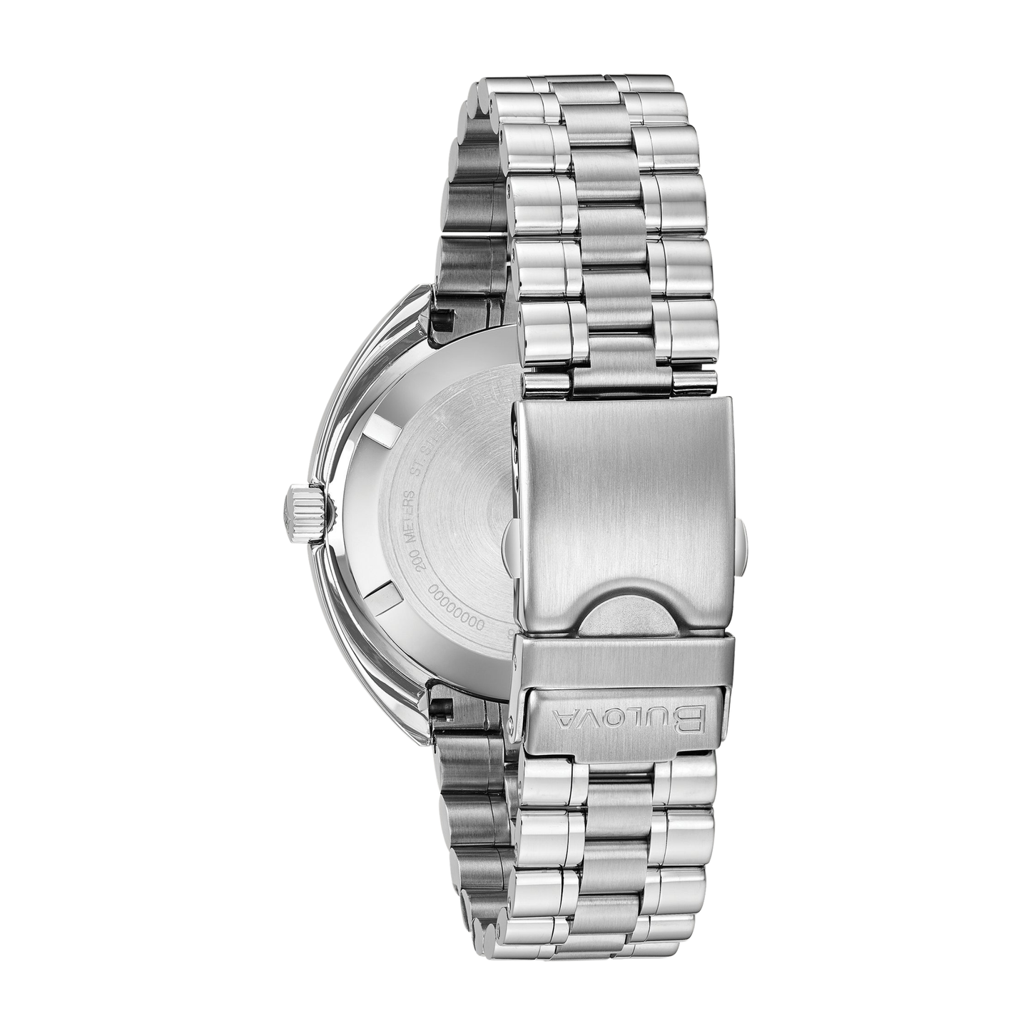 Bulova Oceanographer Devil Diver Silver Stainless Steel Green Dial Watch 44 mm