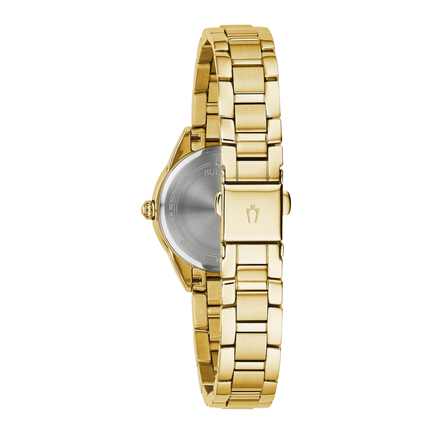 Bulova Classic Sutton Gold Stainless Steel Silver Dial Watch 28 mm