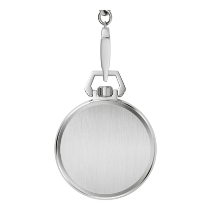 Bulova Sutton Silver Stainless Steel Silver Dial Watch 50 mm