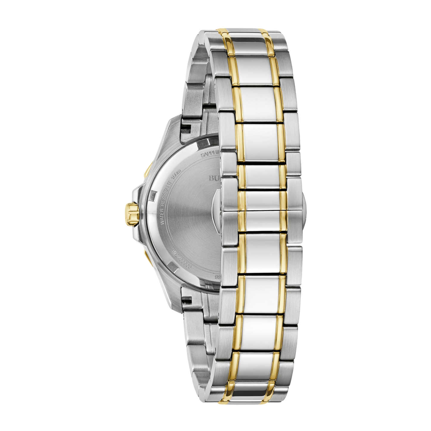 Bulova Marine Star Two-Tone Stainless Steel White Dial Watch 36 mm