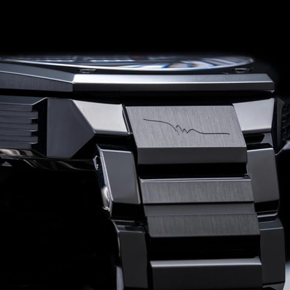 Bulova Marc Anthony Series X Black Stainless Steel Black Dial Watch 45 mm