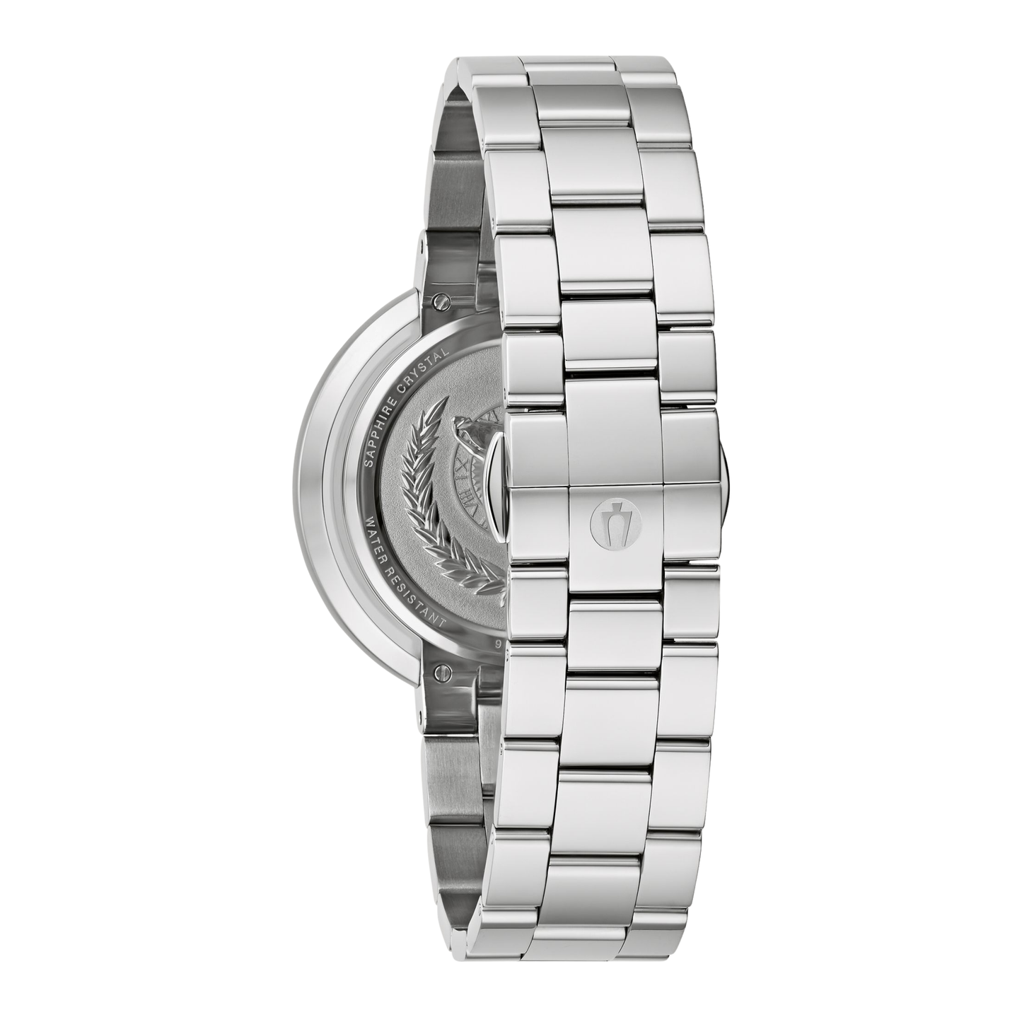 Bulova Rubaiyat Silver Stainless Steel White Dial Watch 40 mm