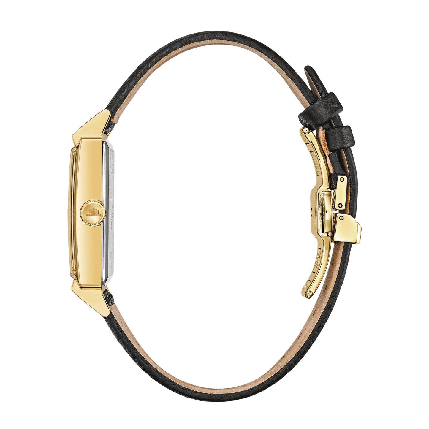 Bulova My Way Frank Sinatra Watch, Leather-Strap, Silver-tone Dial, 29.5 mm