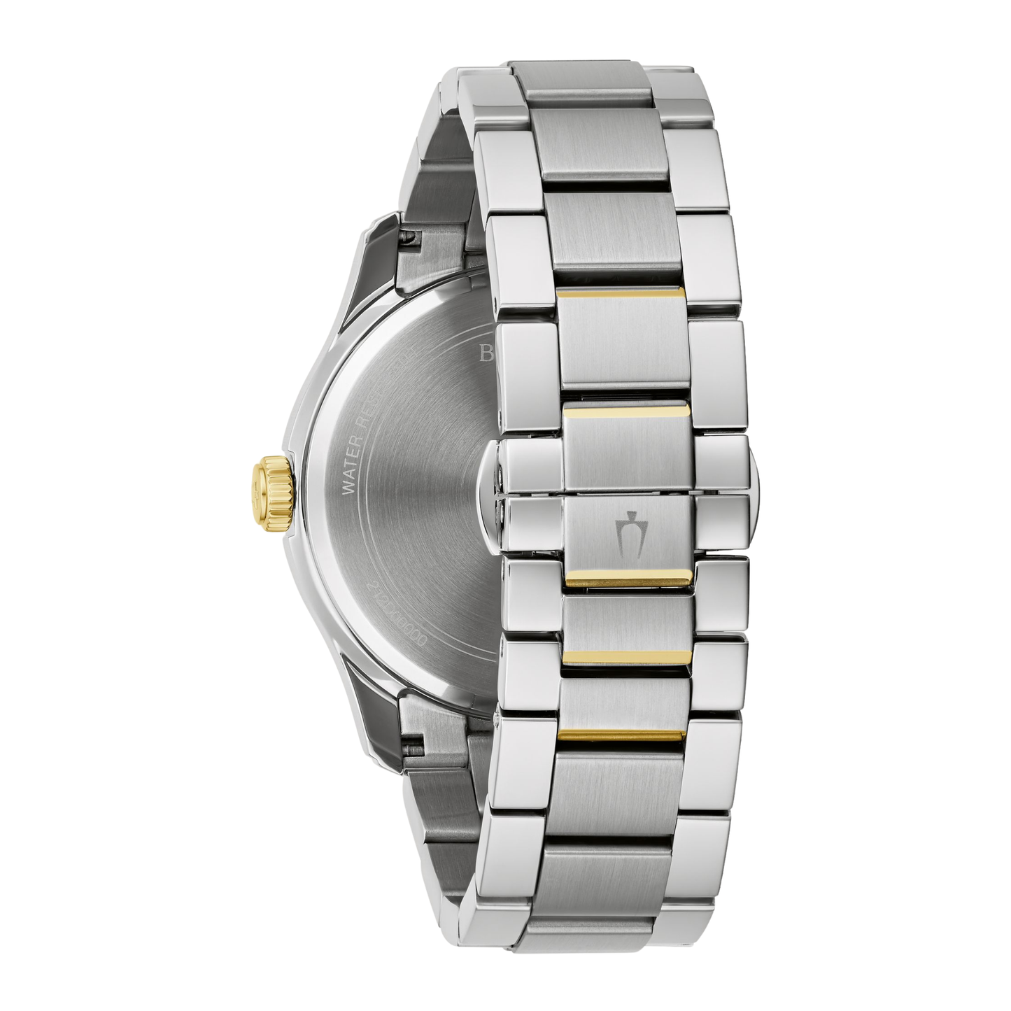 Bulova Classic Wilton Two-Tone Stainless Steel Silver-tone Dial Watch 41 mm