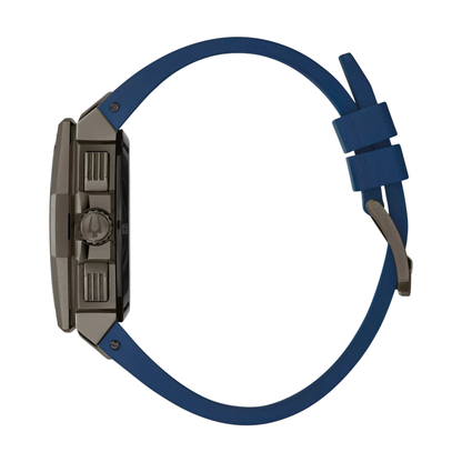 Bulova Series X Two-Tone Stainless Steel Blue Dial Watch 45 mm