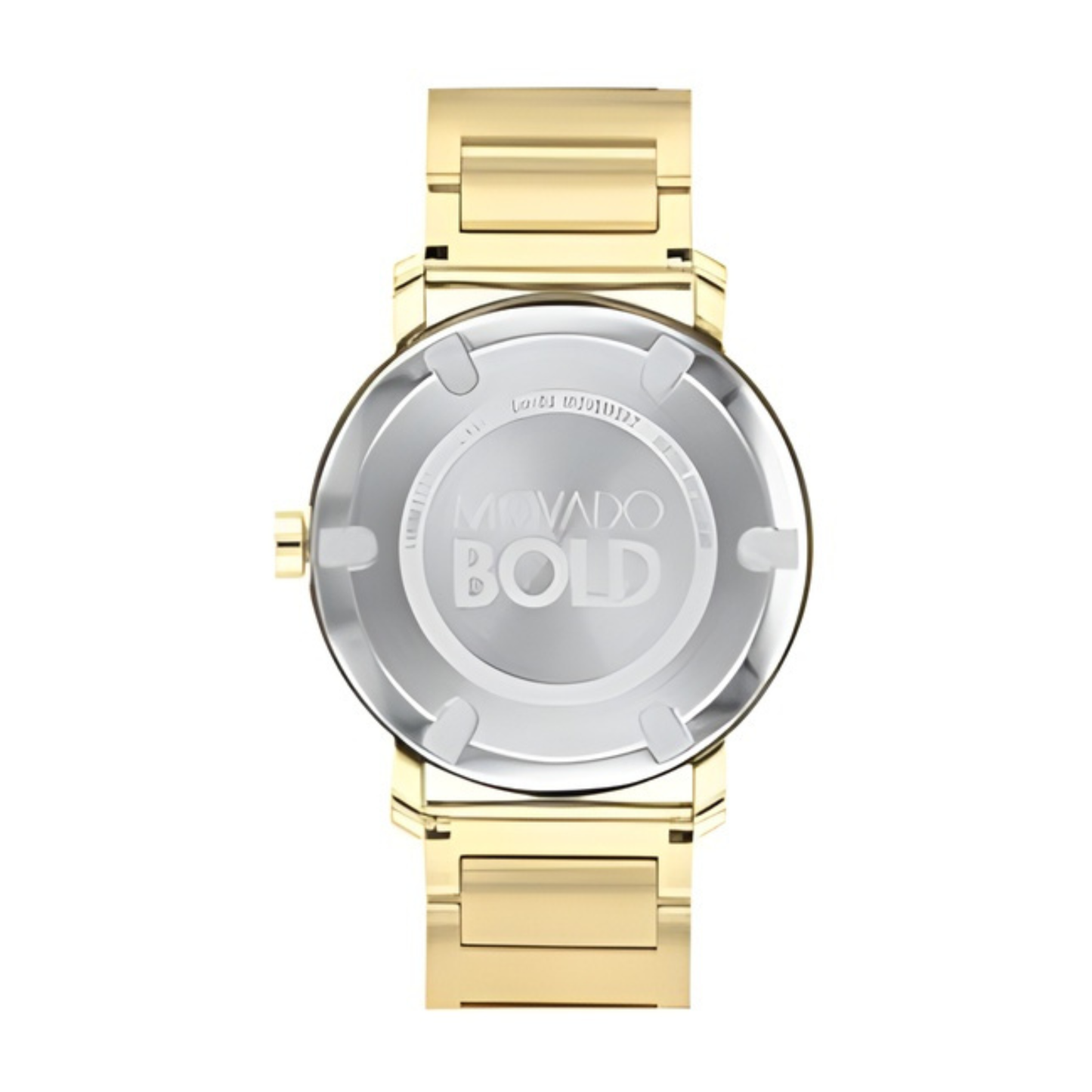 Movado Bold Evolution Gold-Tone Stainless Steel Watch 40 mm