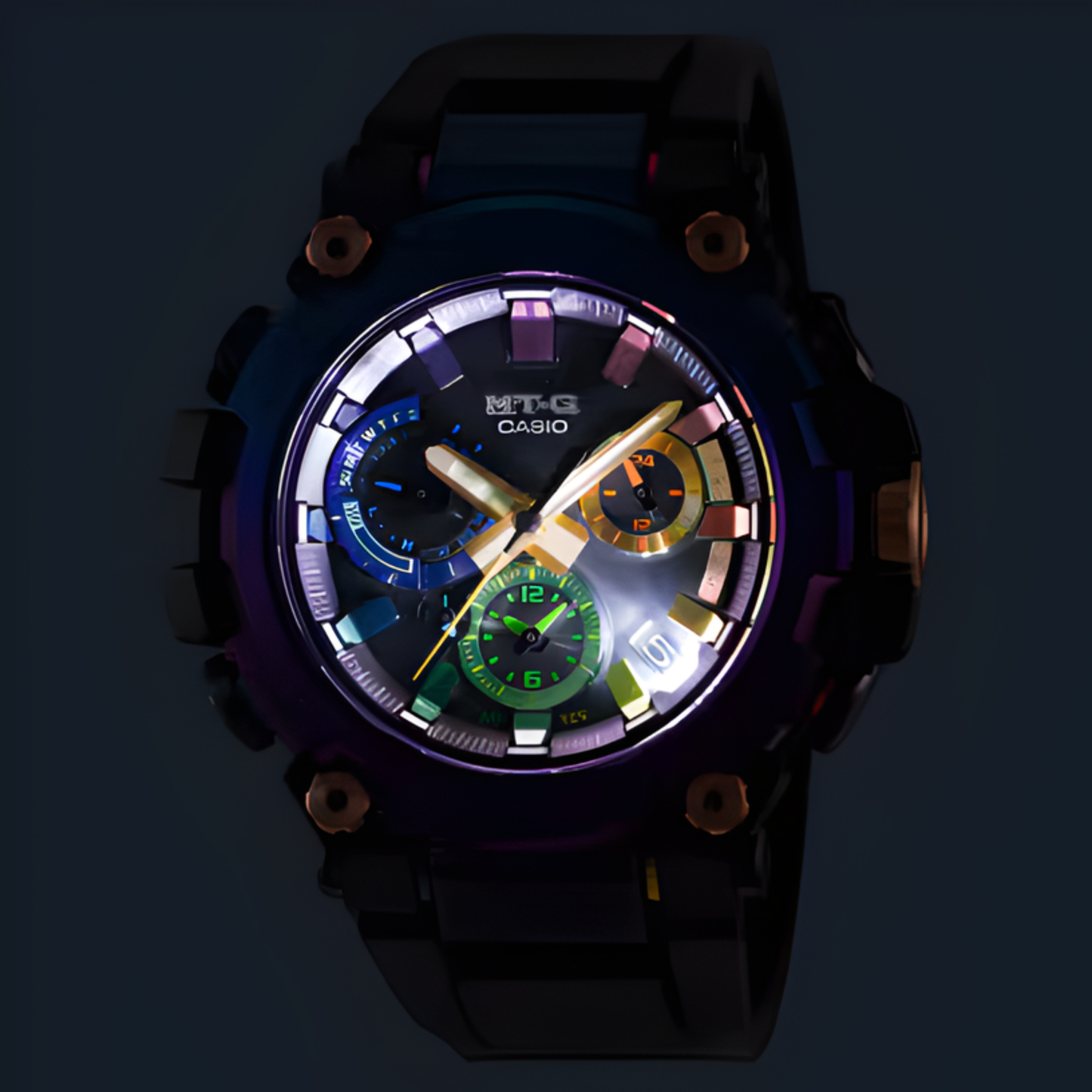 G-SHOCK MT-G Black Resin Watch 51.9 mm