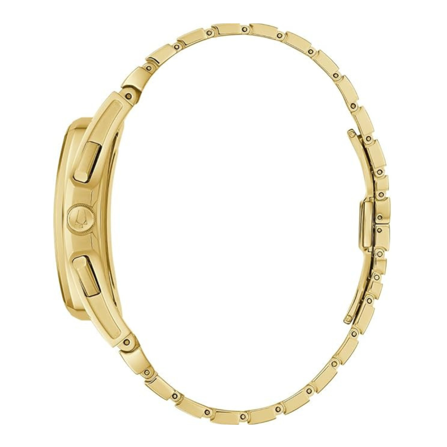 Bulova Curv Watch, Stainless Steel, Champagne Dial, 41 mm